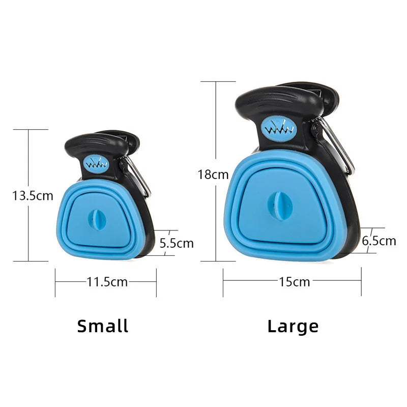 Portable Pet Pooper Scooper Foldable Cats Dogs Poop Picker Practical Dog Walking Gadget Outdoor Pet Cleaning Tools